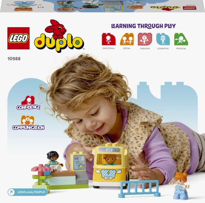 Buszos kaland készlet LEGO DUPLO-val