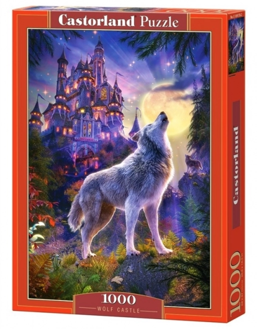 Puzzle 1000 darab - Farkas és kastély