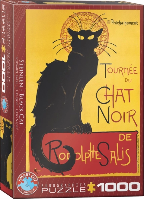 Kabaret Le Chat Noir - 1000 darabos plakát puzzle