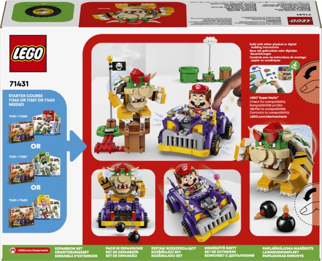 Bowser izomautó - LEGO Super Mario bővítőkészlet