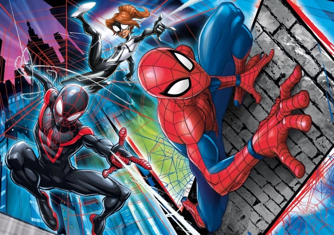 Spiderman gyerek puzzle 60 darabos