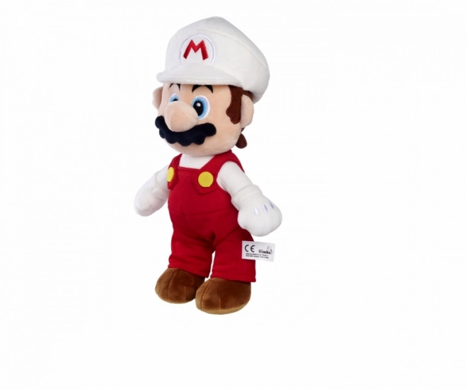 Super Mario Tűzmario Plüssfigura 30 cm