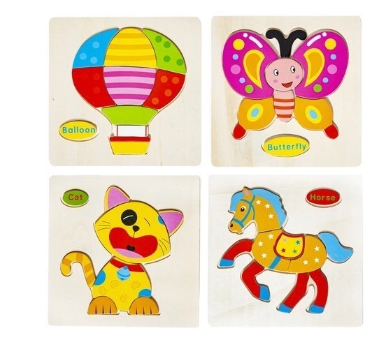 Fa puzzle - 4 kirakós