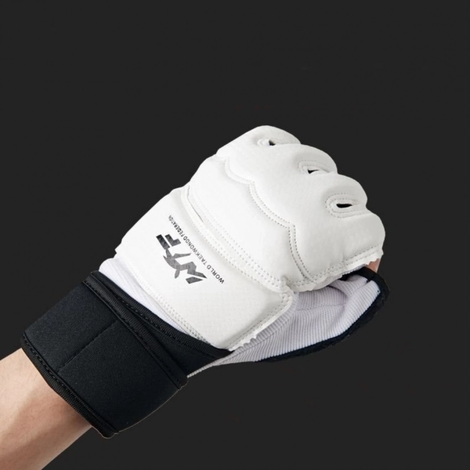 Taekwondo sportkesztyű fehér XS