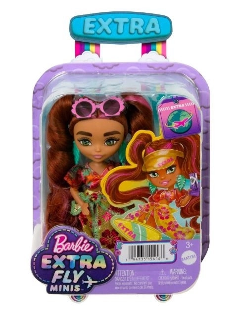 Barbie Extra Fly Minis strand stílusú baba