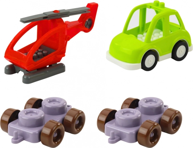 Kreatív építés járművekkel