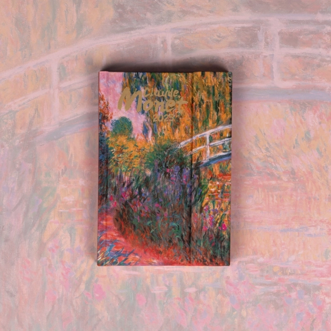 Claude Monet mágneses heti határidőnapló 2025