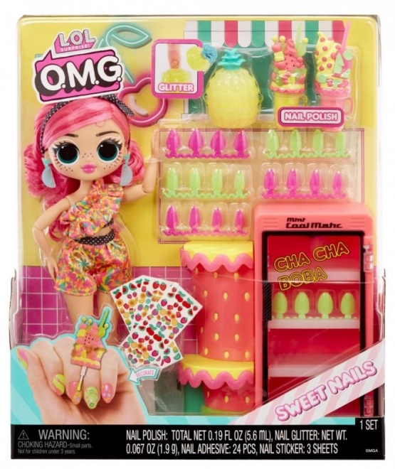 L.O.L. Surprise! OMG manikűrstúdió Pinky Pops babával