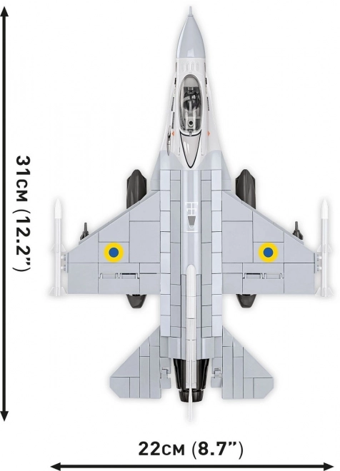 F-16C Harci Sólyom építőkocka szett