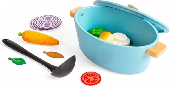 Bigjigs Toys Gyermek Rakott Tál Zöldségekkel