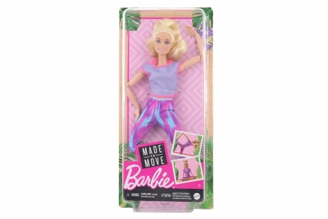 Barbie made to move virágos rózsaszín öltözet