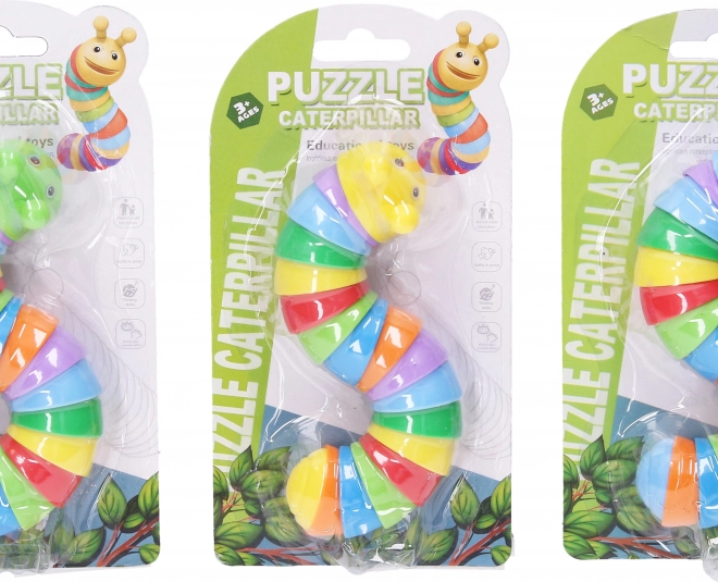 16 cm hosszú hernyó játék