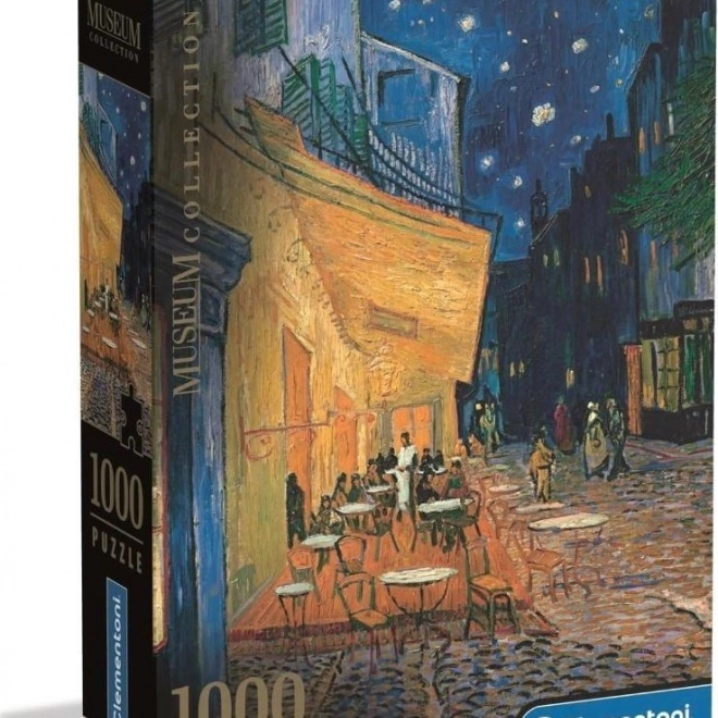 Puzzle Cleméntoni Múzeumi Gyűjtemény: Kávéházi terasz éjjel 1000 darab