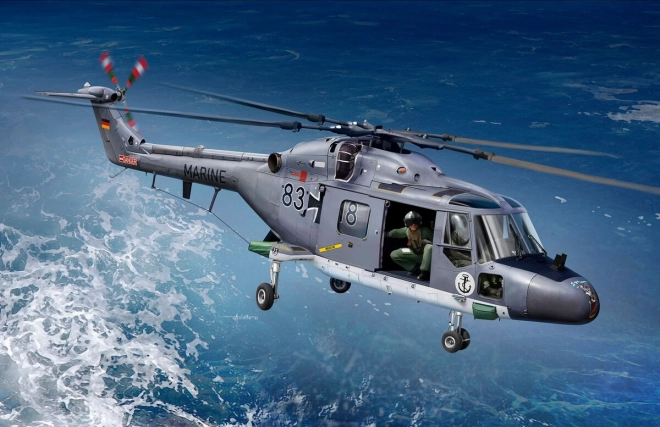 Műanyag modell Westland Lynx helikopter 1/72