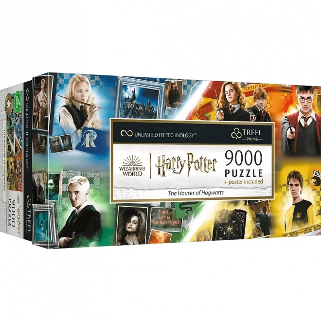 Harry Potter: Roxfort házak puzzle 9000 darab