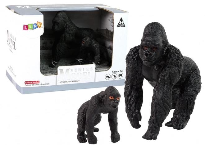 állatok világa figura szett - gorillák