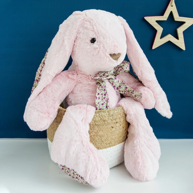 Doudou plüss rózsaszín nyuszi 50 cm