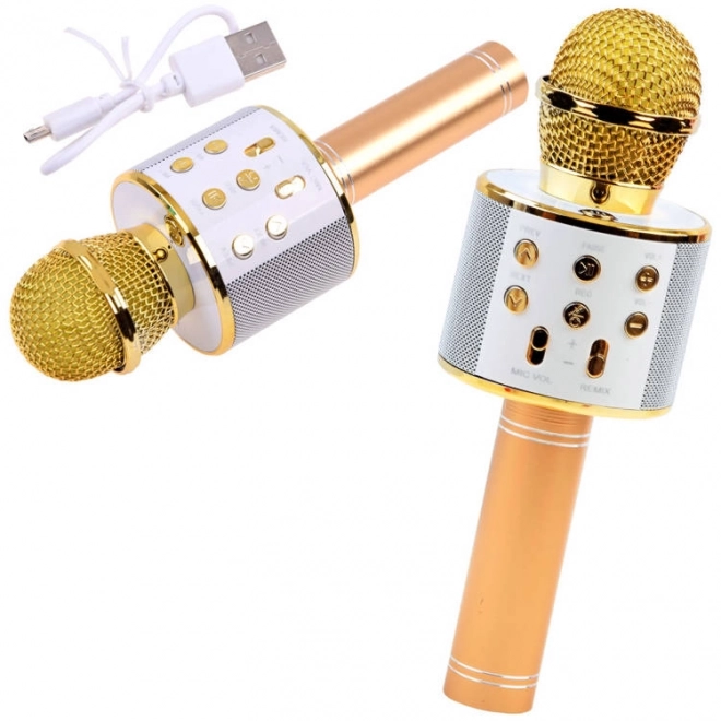 Vezeték nélküli Karaoke Mikrofon Bluetooth Hangszóróval