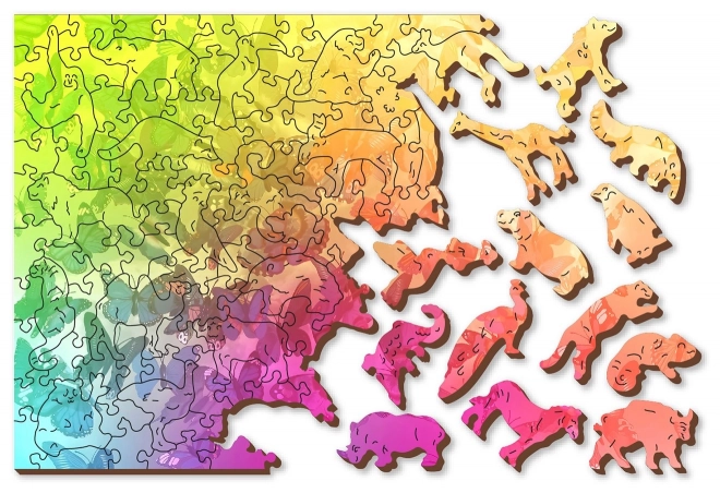 Fa puzzle pillangó álom 2 az 1-ben, 600 darabos