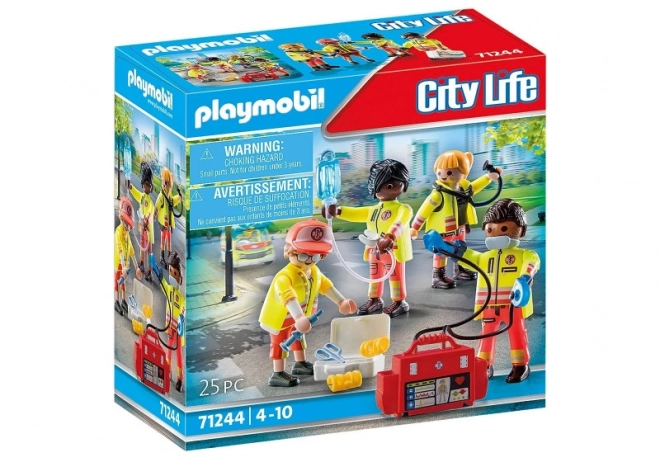 Playmobil életmentő csapat játékszett