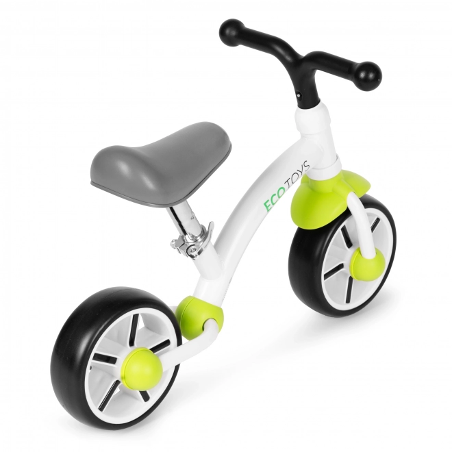 Gyerek futóbicikli zöld EVA kerekekkel – ECOTOYS