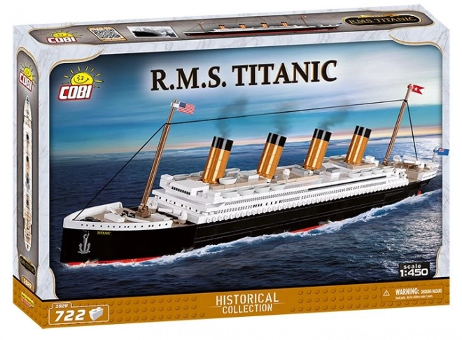 Cobi Titanic modell 1:450