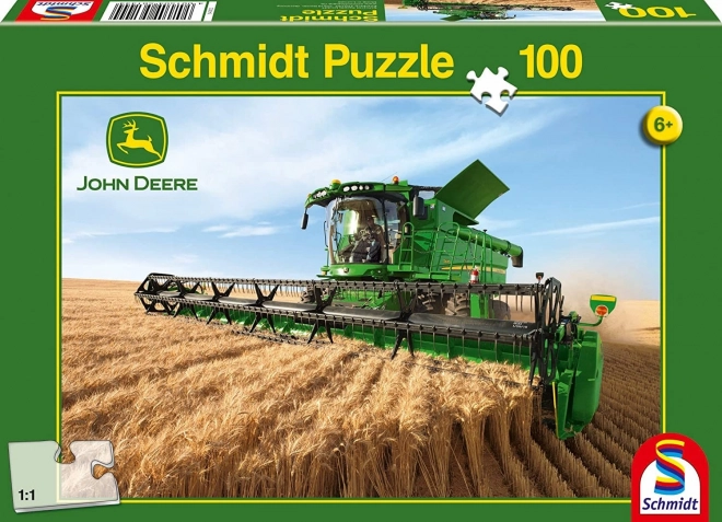 Schmidt kombájn puzzle John Deere S690