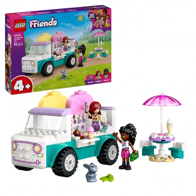 Furgon Heartlake város fagylaltokkal - LEGO Friends