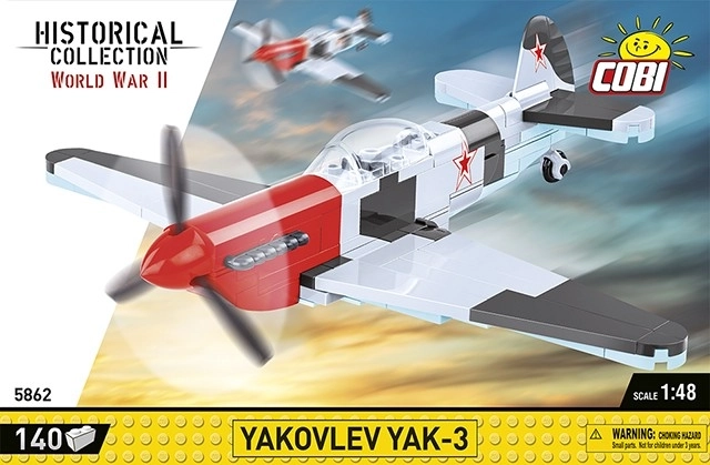 Kobi Yakovlev Yak-3 építőjáték