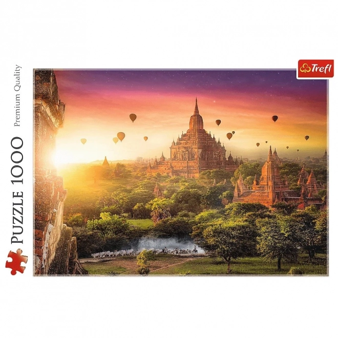 Ősi Templom Puzzle - 1000 darabos, TREFL