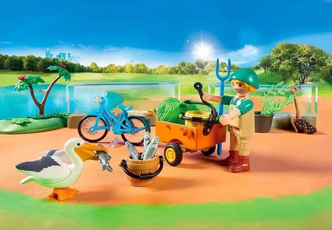 Kalandozás az Állatkertben - PLAYMOBIL Életmódfigurák Készlet