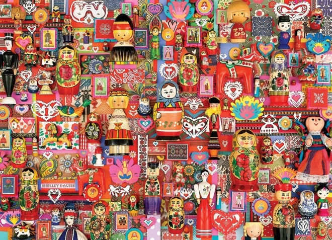 Cobble Hill 1000 Darabos Baba Puzzle