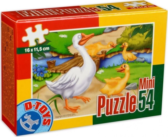 d-toys puzzle lovacska 54 darabos