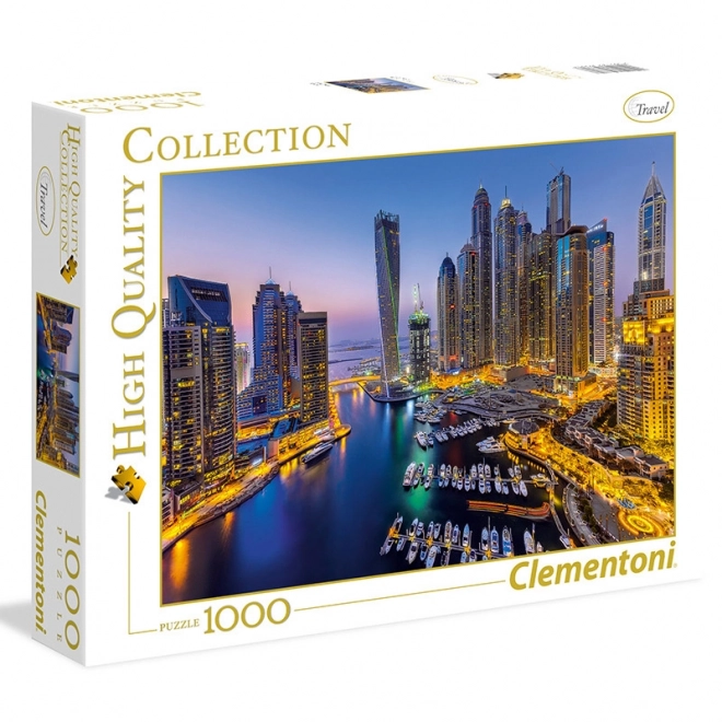 Clementoni puzzle Dubaji látkép 1000 darab