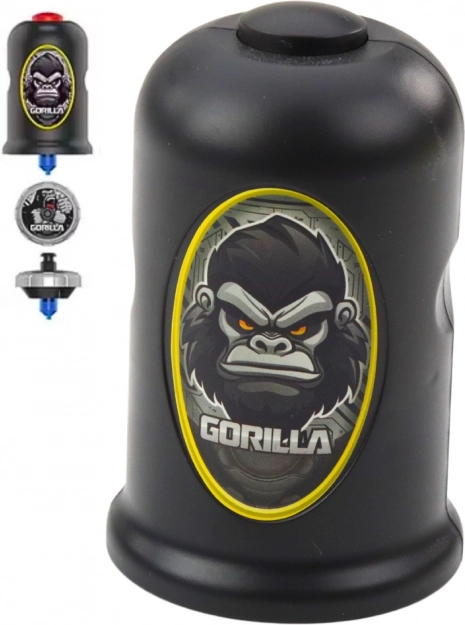 Gorilla repülő tányéros katapult fekete