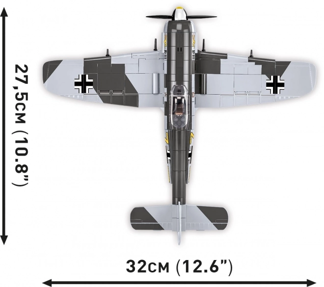 focke-wulf fw 190 a-3 II világháborús repülőgép model