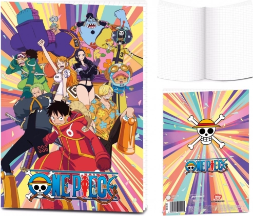 One Piece füzet A5 Egg Head Spectrum