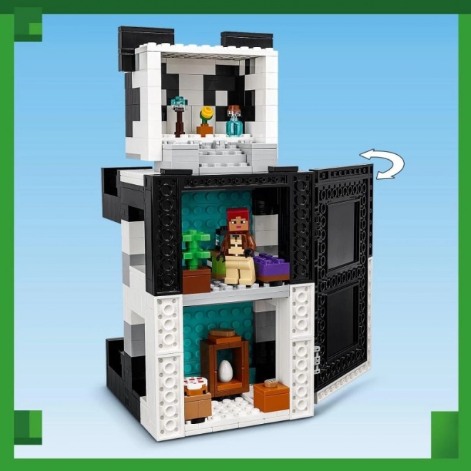 Lego Minecraft panda rezervátum