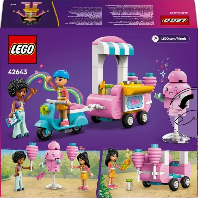 Lego Friends vattacukor bódé és robogó szett