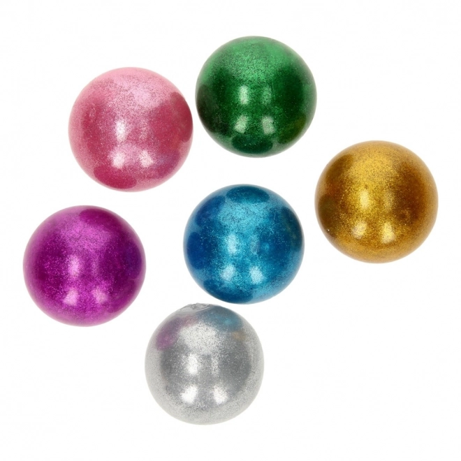 Csillogó Squishy szorítós labda