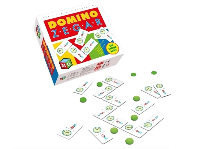 Domino óra oktató játék Multigra