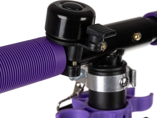 Összecsukható városi roller nagy kerekekkel (200 mm) gyerekeknek – lila