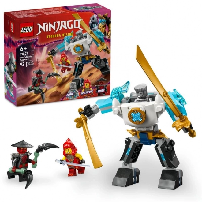 Lego Ninjago zane harci páncélos robot