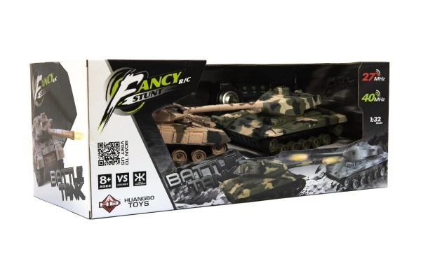 Tank RC készlet két tankkal és tartozékokkal