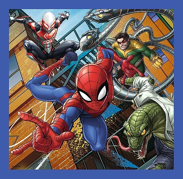 Puzzle 3 az 1-ben Spider-Man - Pók erő