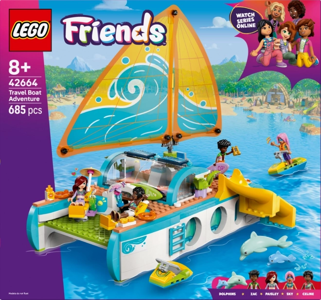 LEGO Friends Kalandok a jachton