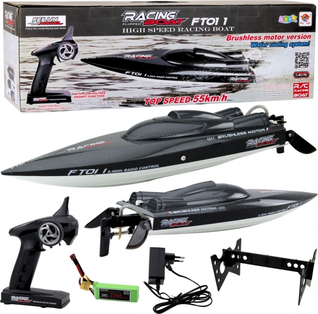 FT011 verseny motorcsónak távirányítóval