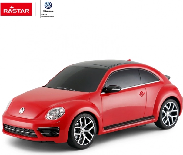 Távirányítós versenyautó Volkswagen Beetle 1:14 piros