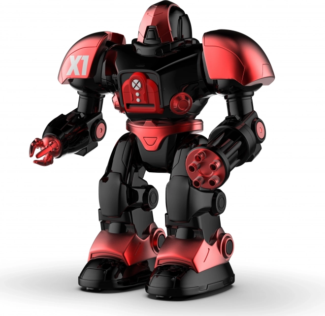 Távirányítós robot lövő korongokkal