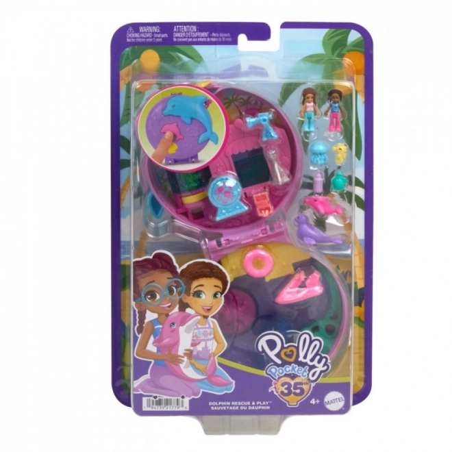 Polly Pocket Delfin Akvárium Játékkészlet